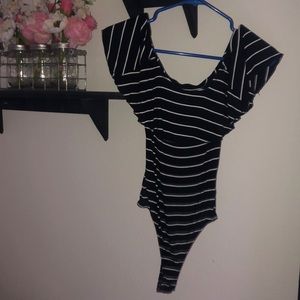 2/$20 Off the shoulder bodysuit